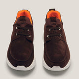 Soho 01 - Dunkelbraunes Wildleder - Sneaker