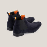 Chelsea - Dunkelblaues Wildleder - Chelsea Boots