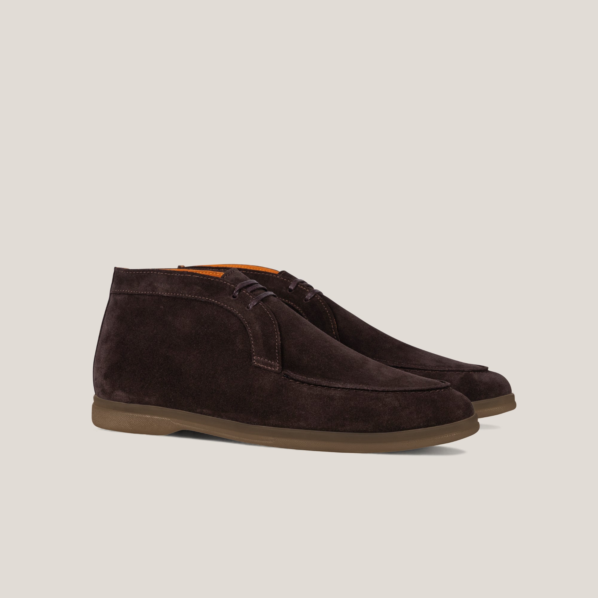 Lecco - Dunkelbraunes Wildleder - Chukkas