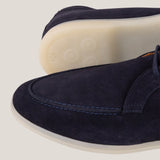 Lecco - Dunkelblaues Wildleder - Chukkas
