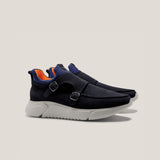 Soho 02 - Dunkelblaues Wildleder - Sneakers
