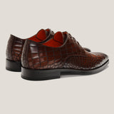 Brescia Terra d’Oro Patina Croco - Reinhard Frans - Lace - up