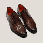 Brescia Terra d’Oro Patina Croco - Reinhard Frans - Lace - up