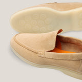 Capri - Cappuccino Beige Suede - Loafer