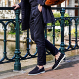 Capri - Dunkelblaues Wildleder - Loafer