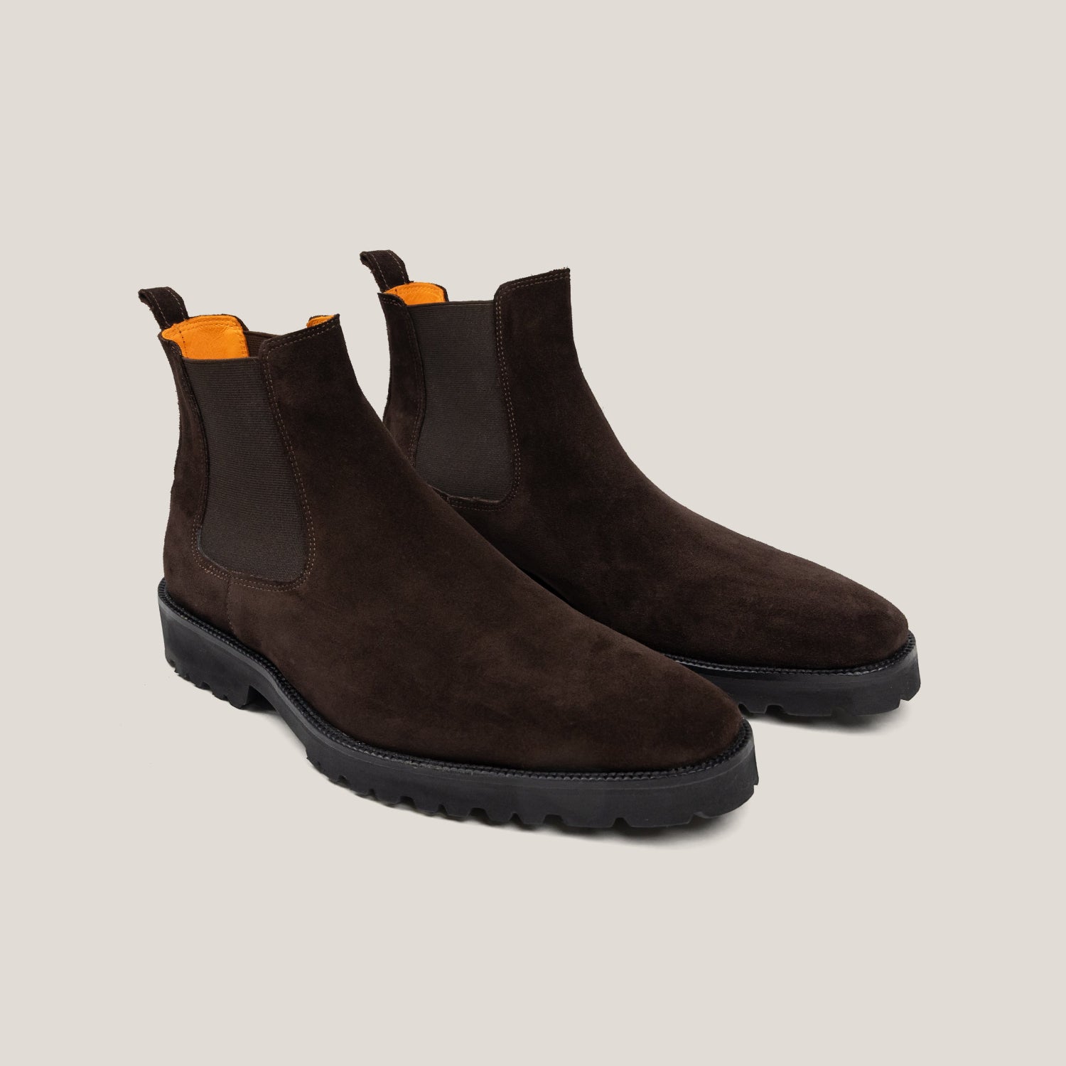 Chelsea Country - Dunkelbraunes Wildleder - Chelsea Boots