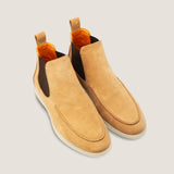 Livorno - Hellbeige Wildleder - Chelsea Boots