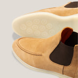 Livorno - Hellbeige Wildleder - Chelsea Boots