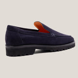 Trento - Dunkelblaues Wildleder - Loafer