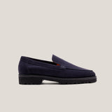 Trento - Dunkelblaues Wildleder - Loafer