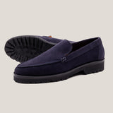 Trento - Dunkelblaues Wildleder - Loafer