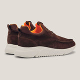 Soho 01 - Dunkelbraunes Wildleder - Sneaker