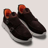 Soho 02 - Dunkelbraunes Wildleder - Sneaker