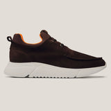 Soho 01 - Dunkelbraunes Wildleder - Sneaker