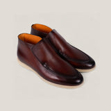 Andora - Cognacbraune Patina - Loafer Stiefel