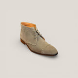 Prague - Acajou Suede Toe Capped - Size 41