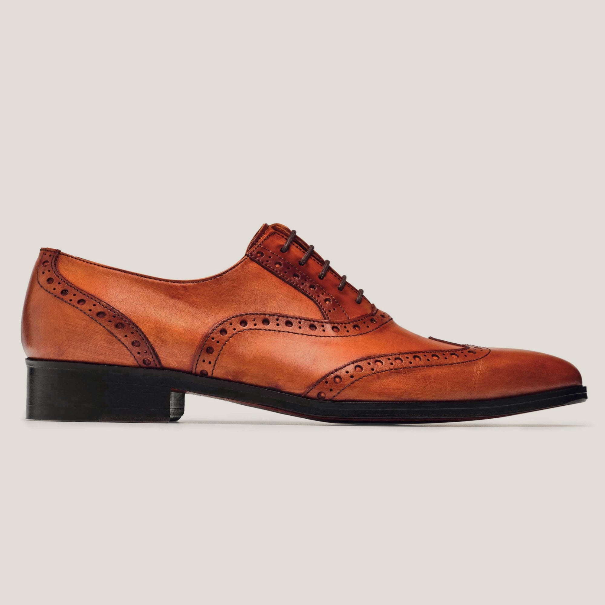 Basel Cognac Antique - Reinhard Frans - Lace - up