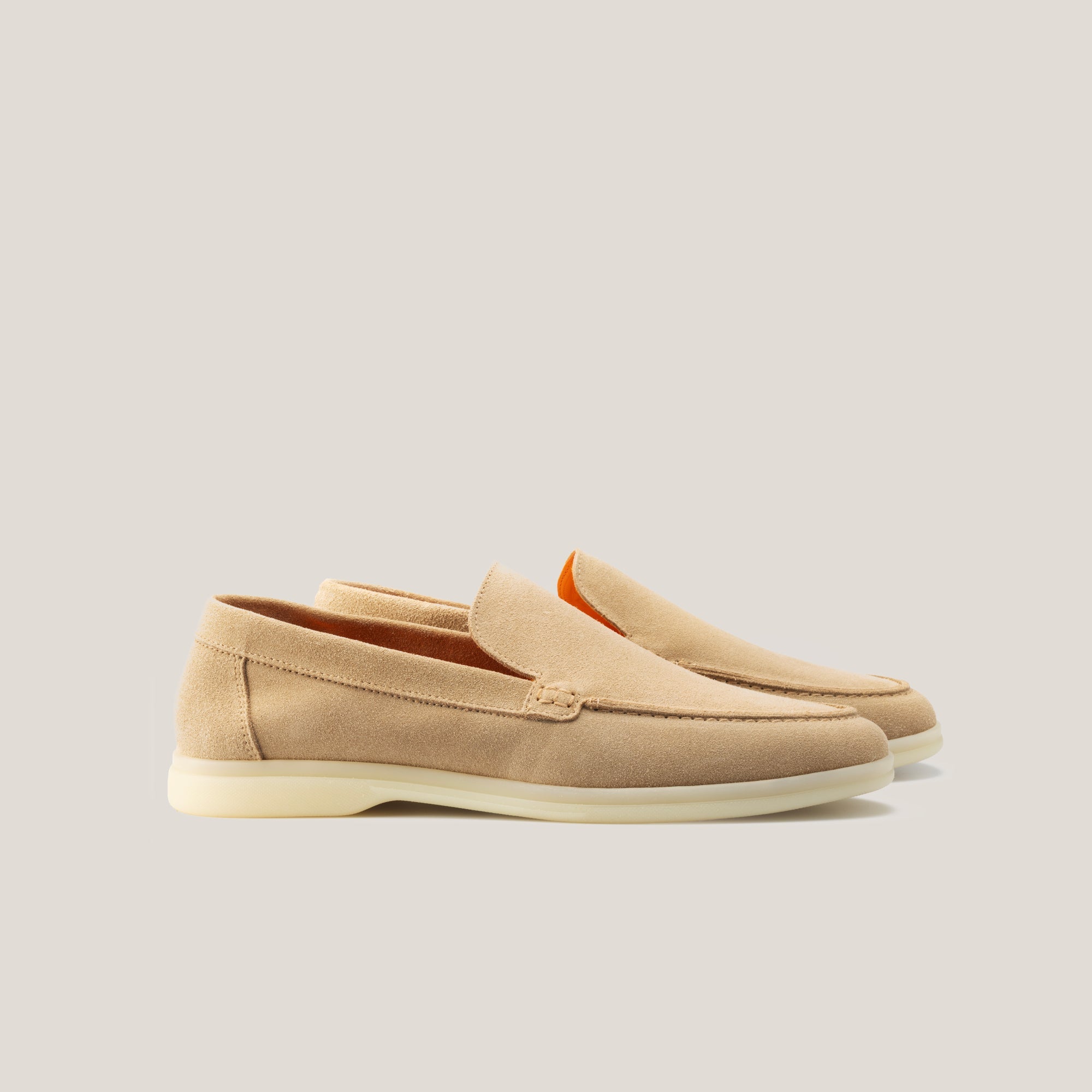 Capri - Cappuccino Beige Suede - Loafer
