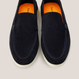 Capri - Dunkelblaues Wildleder - Loafer