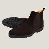 Chelsea Country - Dunkelbraunes Wildleder - Chelsea Boots