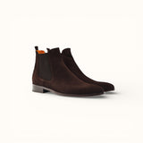 Chelsea - Dunkelbraunes Wildleder - Chelsea Boots
