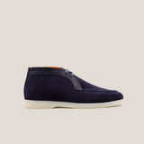 Lecco - Croco Dark Navy Wildleder - Chukkas