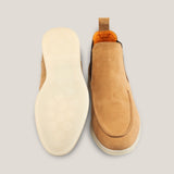 Livorno - Hellbeige Wildleder - Chelsea Boots