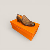 Portofino - Cognac Custom Croco Patina - Size 38