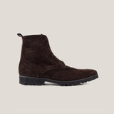 Ravenna - Dunkelbraunes Wildleder - Stiefel
