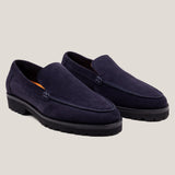 Trento - Dunkelblaues Wildleder - Loafer
