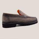 Trento - Taupe Grey (dodo) Suede - Loafers
